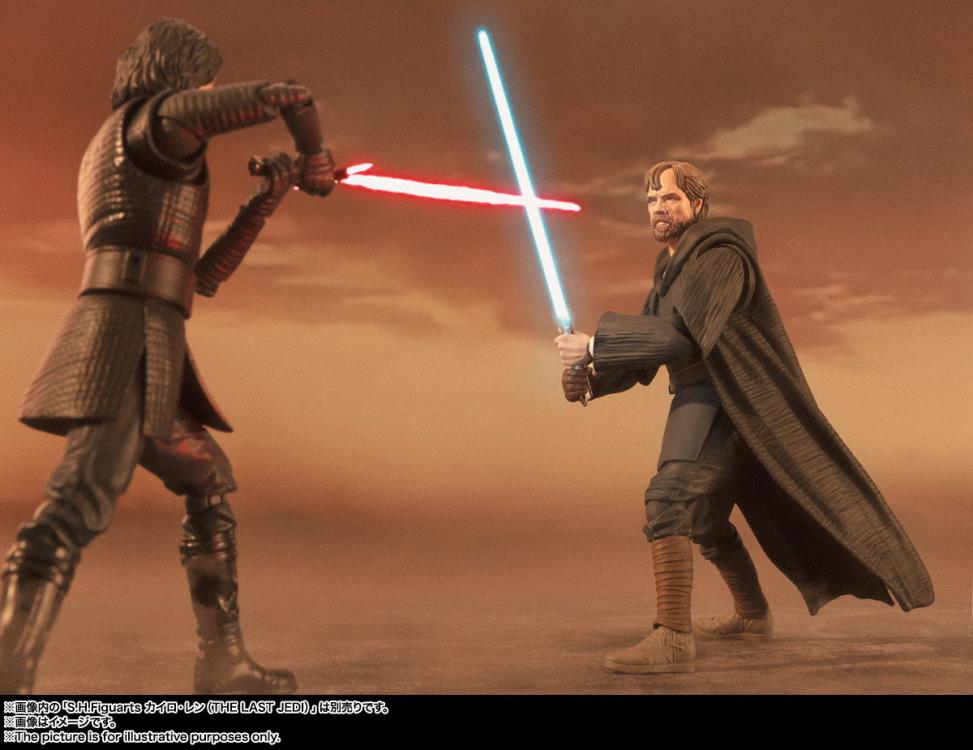Star Wars Bandai Spirits S.H. Figuarts: Luke Skywalker (The Last Jedi) Battle of Crait Ver