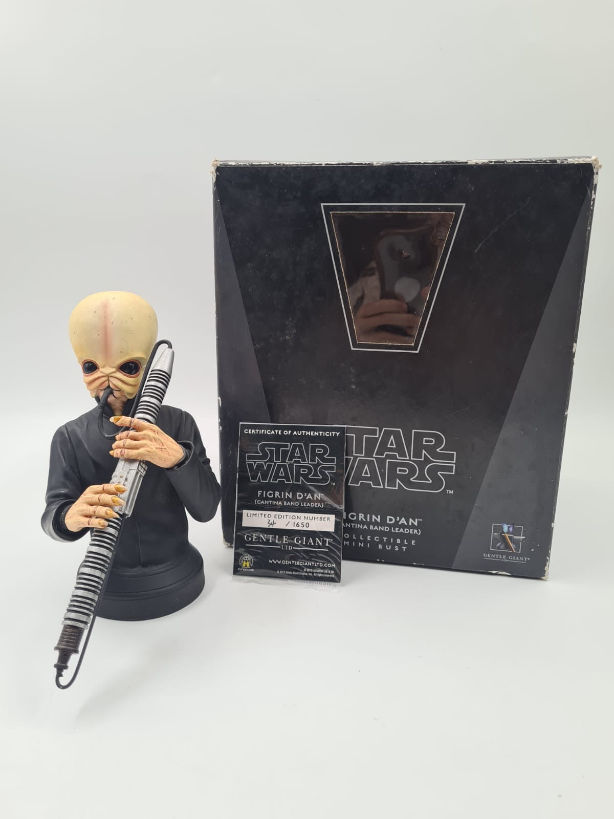 FIGRIN D´AN (CANTINA BAND LEADER) COLLECTIBLE MINI BUST GENTLE GIANT